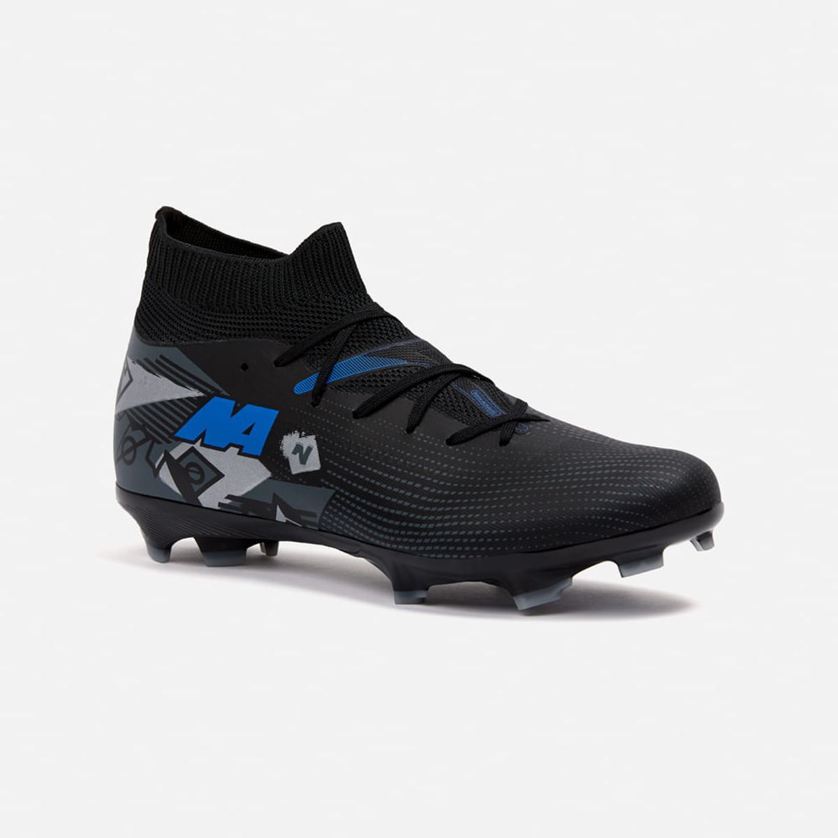 NEW ATHLETIC - Zapatillas New Athletic Football Scarpa123 Negro Con Turquesa Juvenil