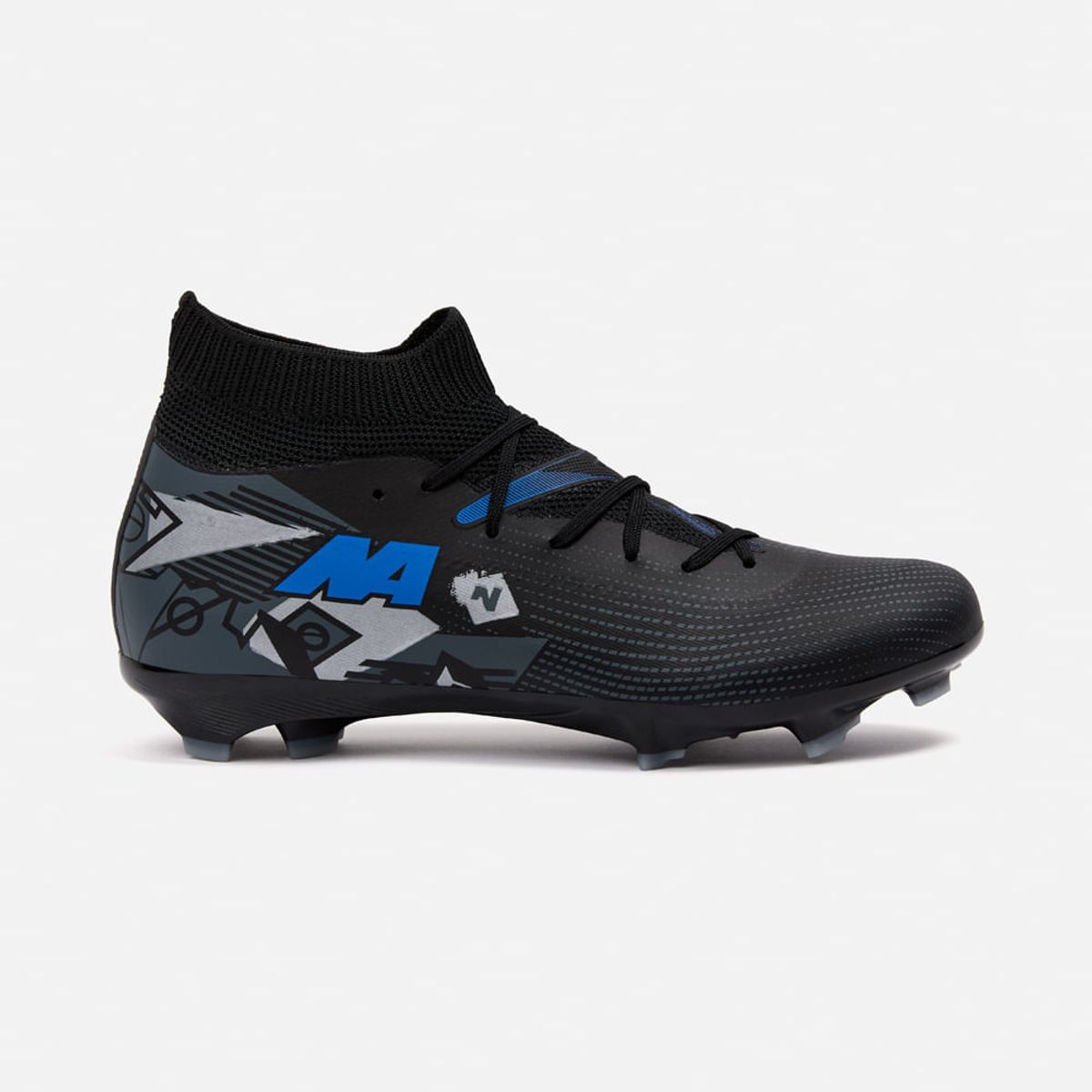 NEW ATHLETIC - Zapatillas New Athletic Football Scarpa123 Negro Con Turquesa Juvenil