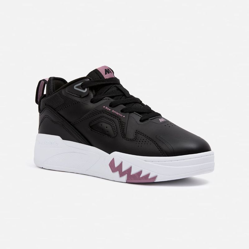 NEW ATHLETIC - Zapatillas New Athletic Skateboarding Kuel104 Negro Con Uva Mujer