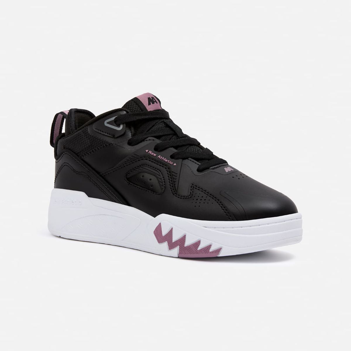 NEW ATHLETIC - Zapatillas New Athletic Skateboarding Kuel104 Negro Con Uva Mujer