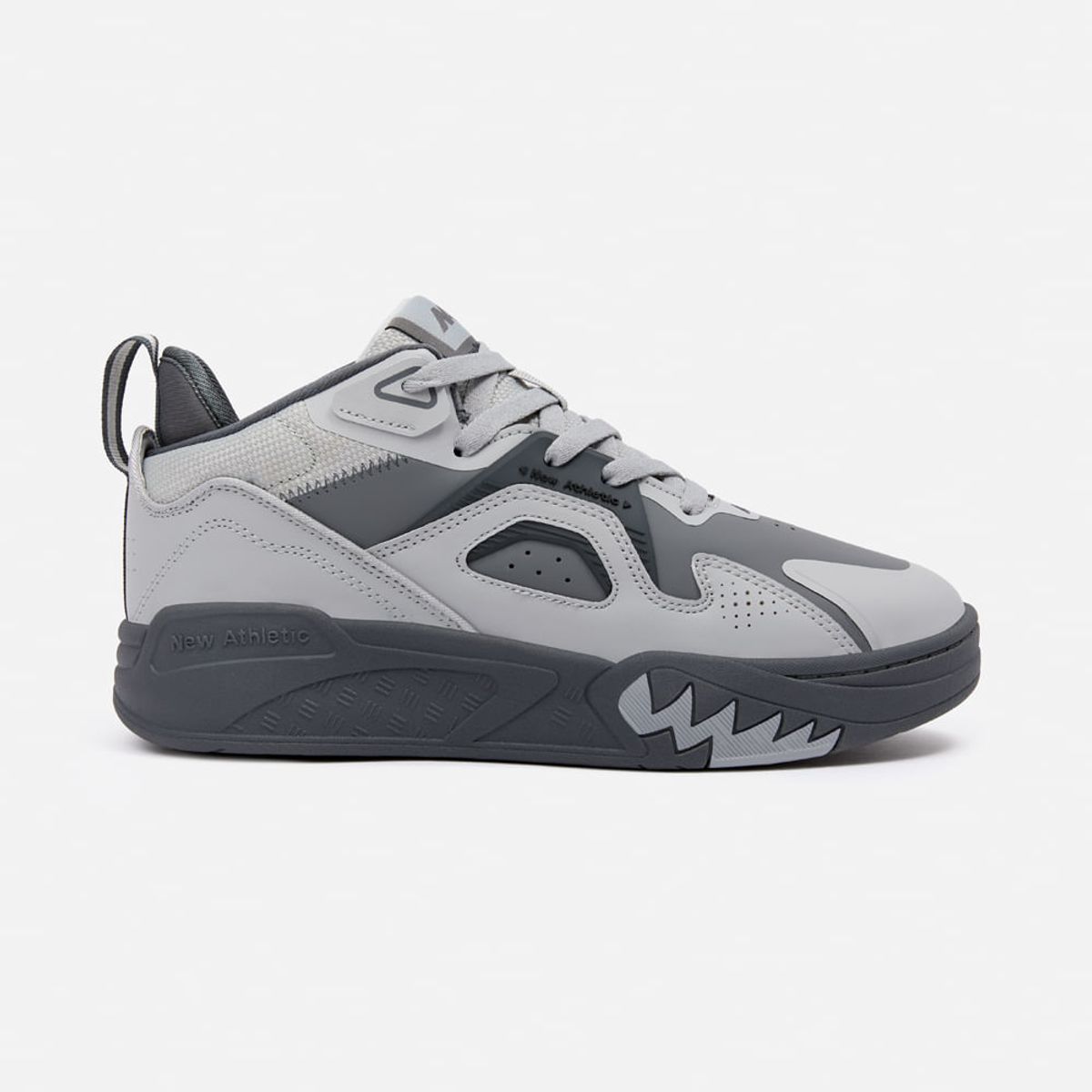 NEW ATHLETIC - Zapatillas New Athletic Skateboarding Kuel104 Gris Con Plomo Mujer