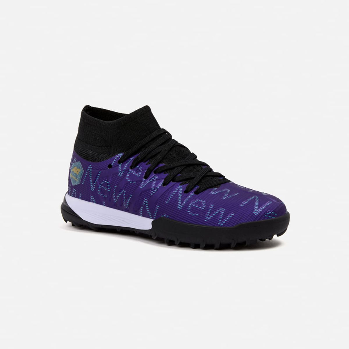 NEW ATHLETIC - Zapatillas New Athletic Football Chuggu107 Morado Con Negro Niño