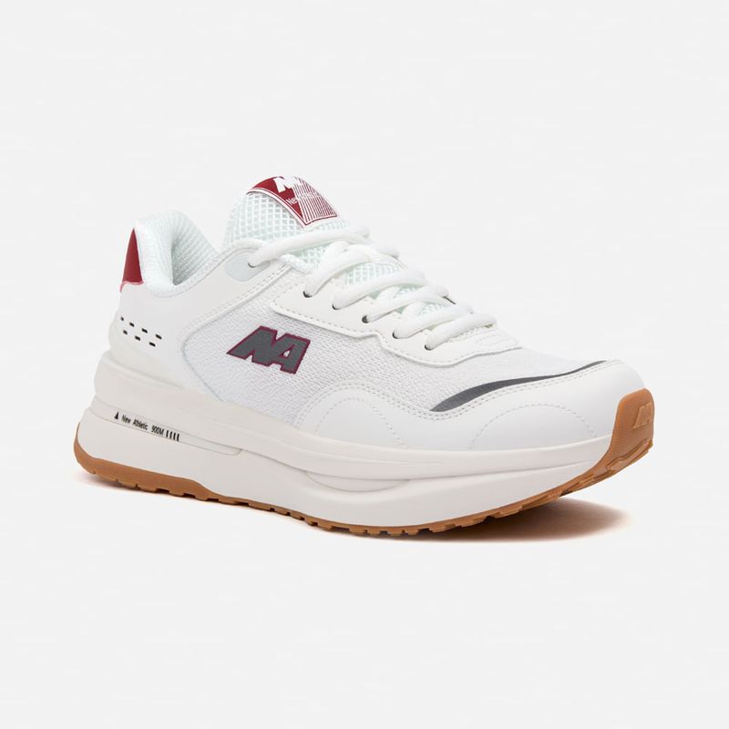 NEW ATHLETIC - Zapatillas New Athletic Lifestyle Rubbing174 Crema Con Guinda Hombre