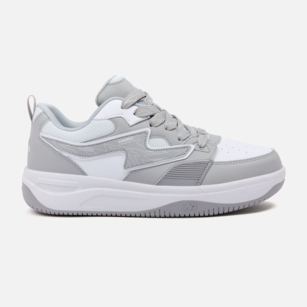 NEW ATHLETIC - Zapatillas New Athletic Skateboarding Cult92 Gris Con Blanco Hombre