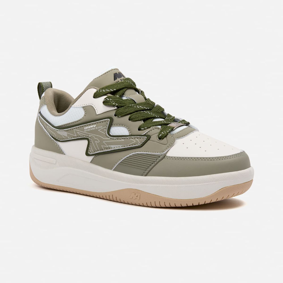 NEW ATHLETIC - Zapatillas New Athletic Skateboarding Cult92 Verde Claro Con Crema Hombre