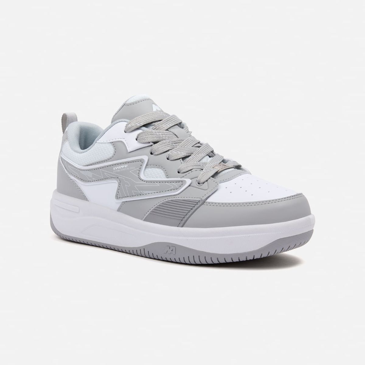 NEW ATHLETIC - Zapatillas New Athletic Skateboarding Cult92 Gris Con Blanco Mujer