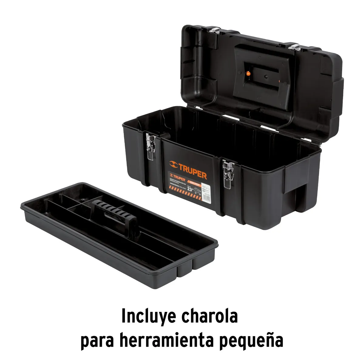 TRUPER - Caja para Herramienta de 23 Pulg Con Compartimentos