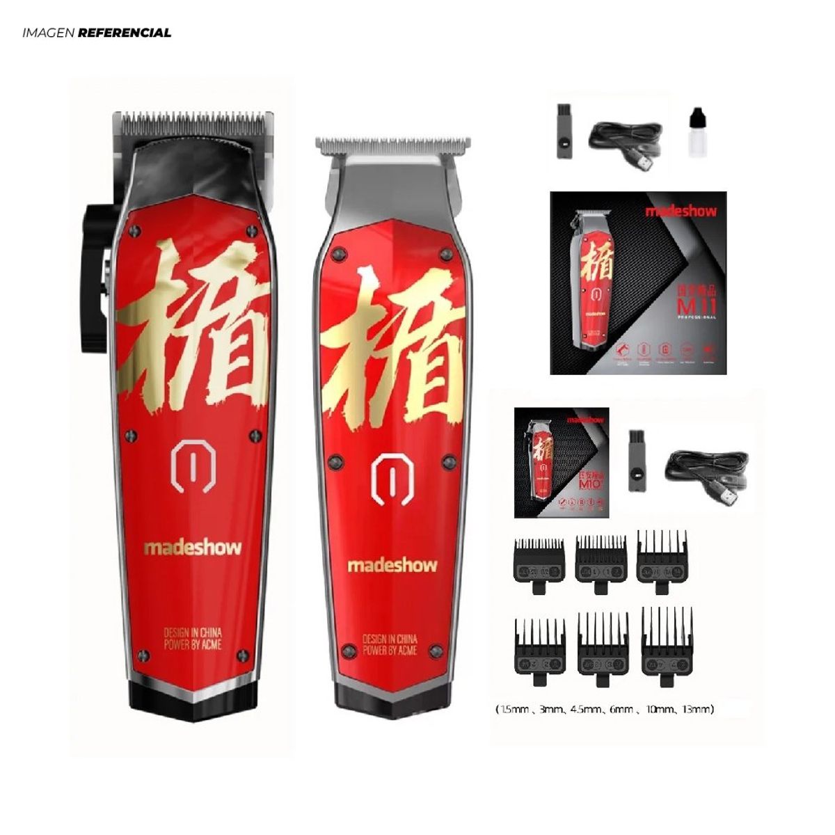 KEMEI - Cortador de cabello Profesional Madeshow M11 Fade