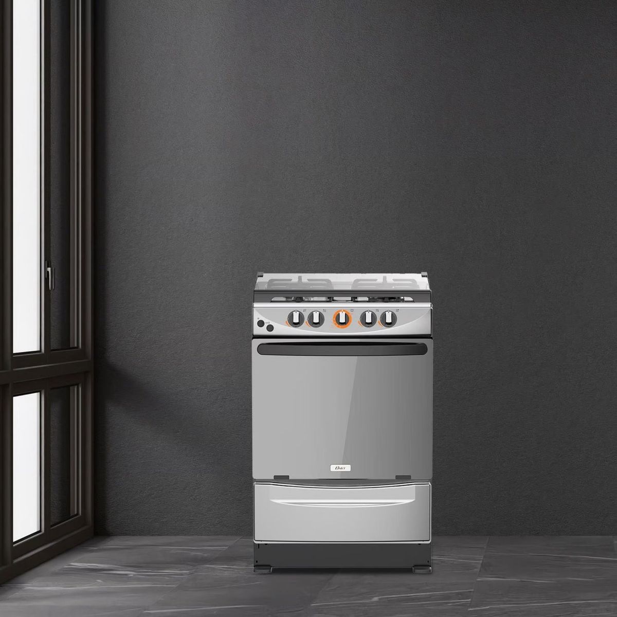 OSTER - COCINA OSTER 24 OS-PGSGMICA24HSGM FUNCIÓN GRILL TRIPLE LLAMA