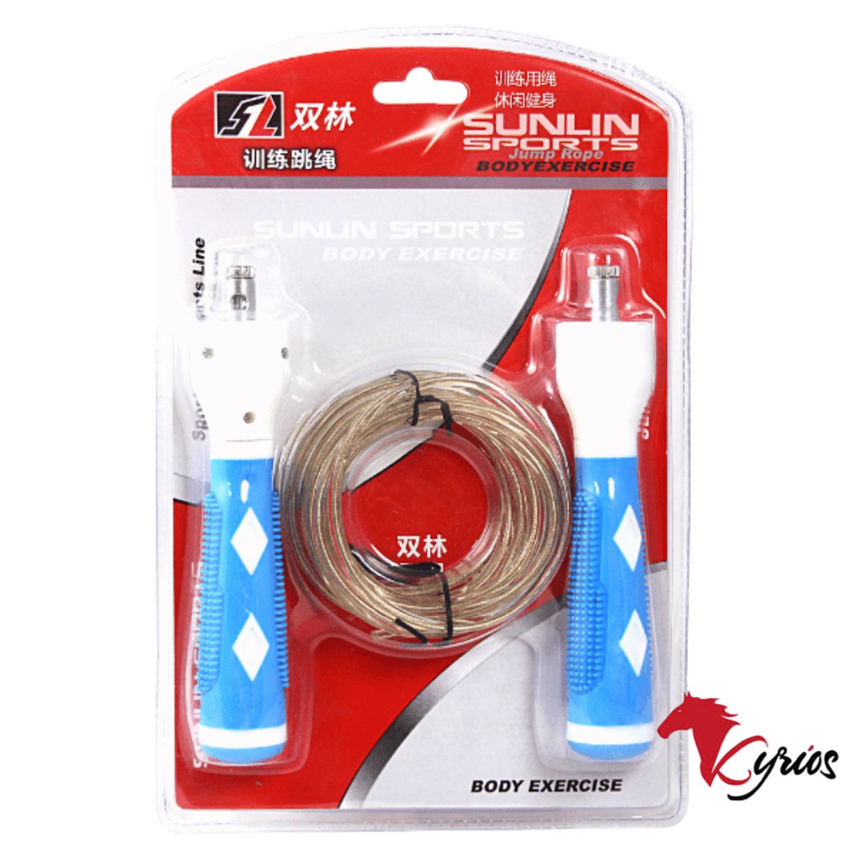 NO LOGO - Salta Soga De Metal Color Azul