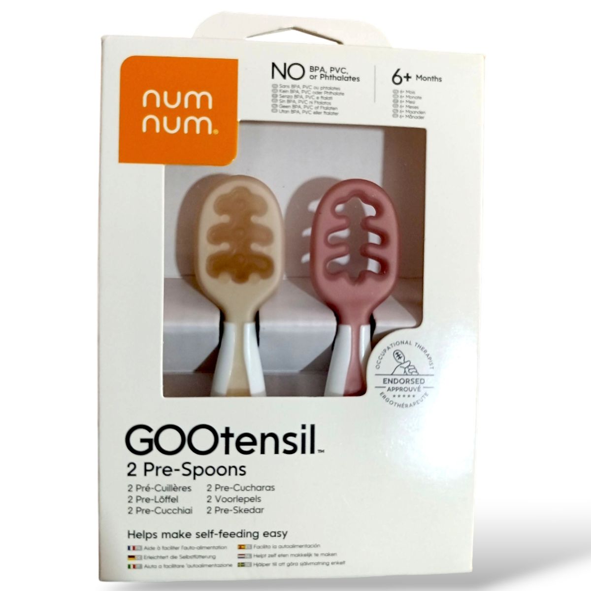 GENERICO - Cucharas para bebé - Pre cucharas marca Num Num - Gootensils