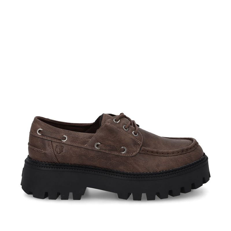 GOTTA - Zapato Plataforma Café Mujer 46302 Gotta