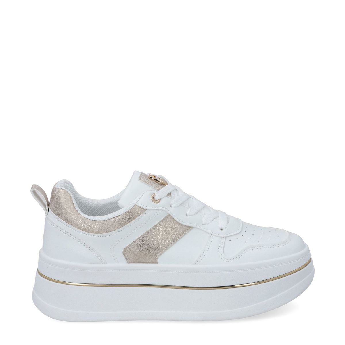 GOTTA - Zapatilla Plataforma Blanca Mujer 58010 Gotta