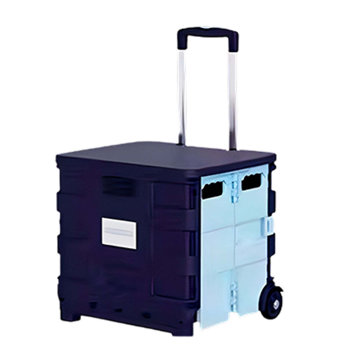 GENERICO - CARRO DE COMPRAS PEGABLES 2 RUEDAS