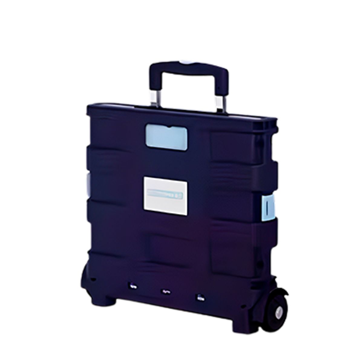 GENERICO - CARRO DE COMPRAS PEGABLES 2 RUEDAS