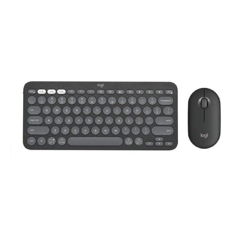 LOGITECH - Teclado K380S y Mouse M350S Grafito Logitech Bluetooth