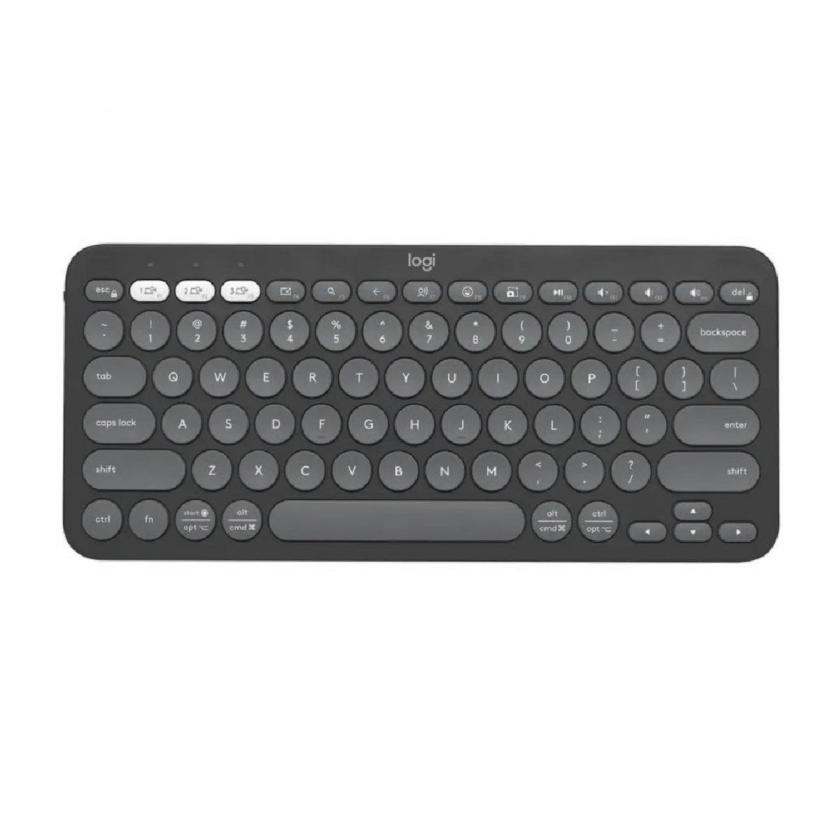 LOGITECH - Teclado K380S y Mouse M350S Grafito Logitech Bluetooth