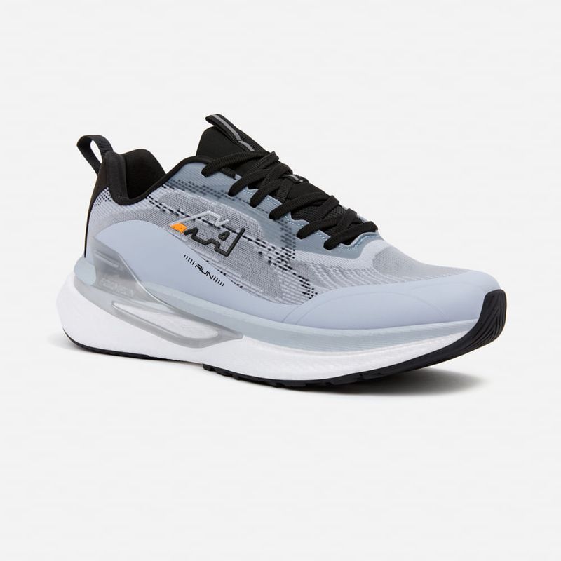 NEW ATHLETIC - Zapatillas New Athletic Running Foam153 Gris Con Negro Hombre