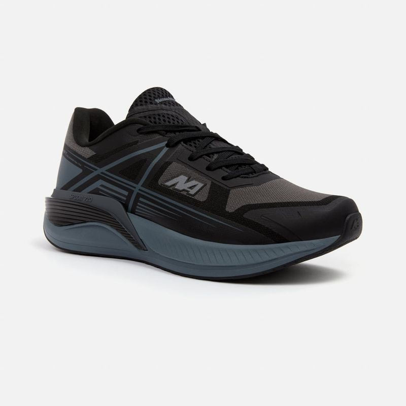 NEW ATHLETIC - Zapatillas New Athletic Running Spoom116 Negro Con Plomo Hombre