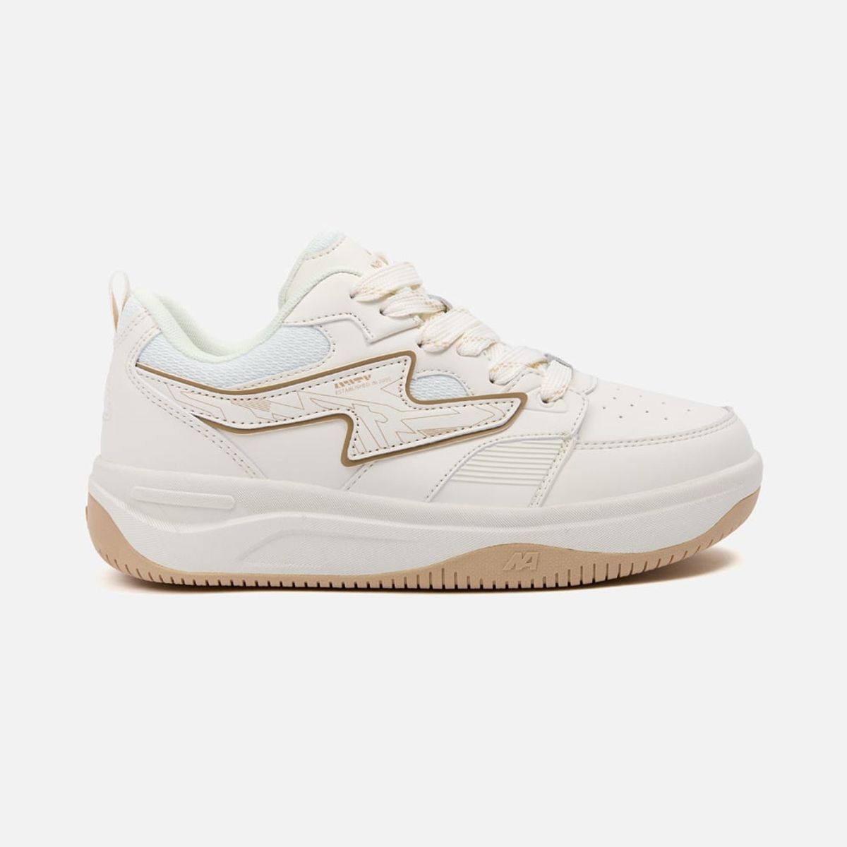 NEW ATHLETIC - Zapatillas New Athletic Skateboarding Cult92 Crema Con Beige Mujer