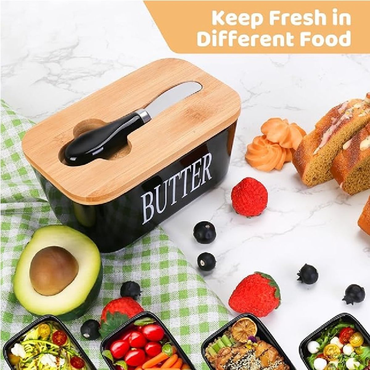 OTTOWARE - Mantequillera con Tapa