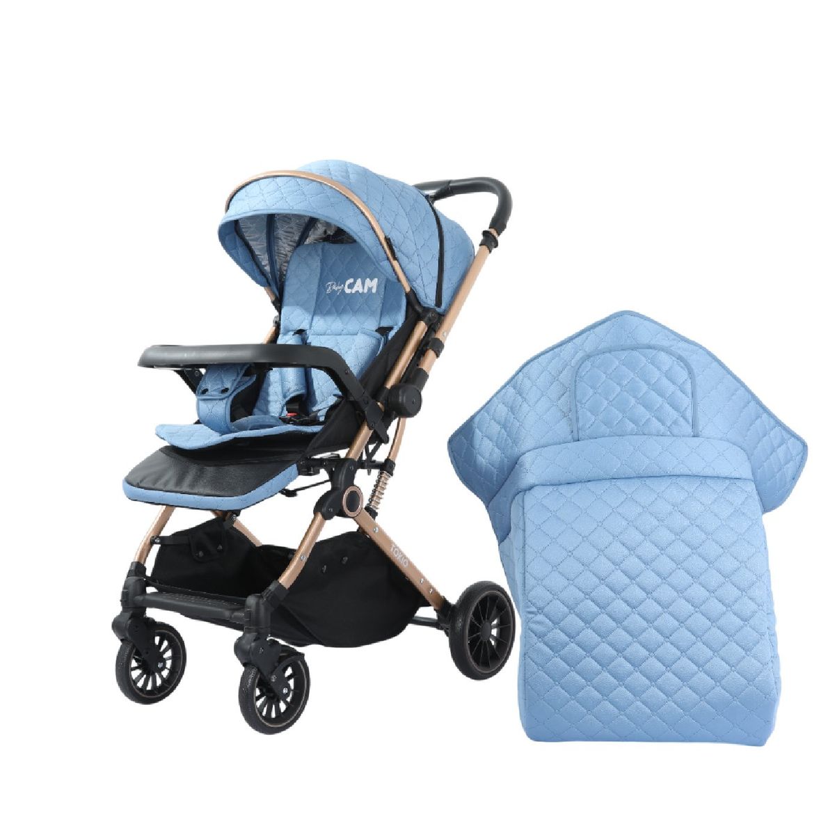 BABY CAM - Coche Tokio aluminio Baby CAM azul