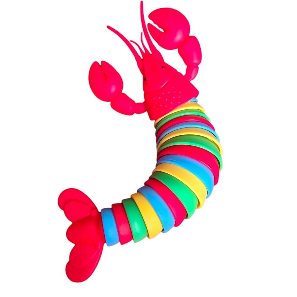 GENERICO - Langosta arcoiris juguete de estimulación TDAH y antiestrés