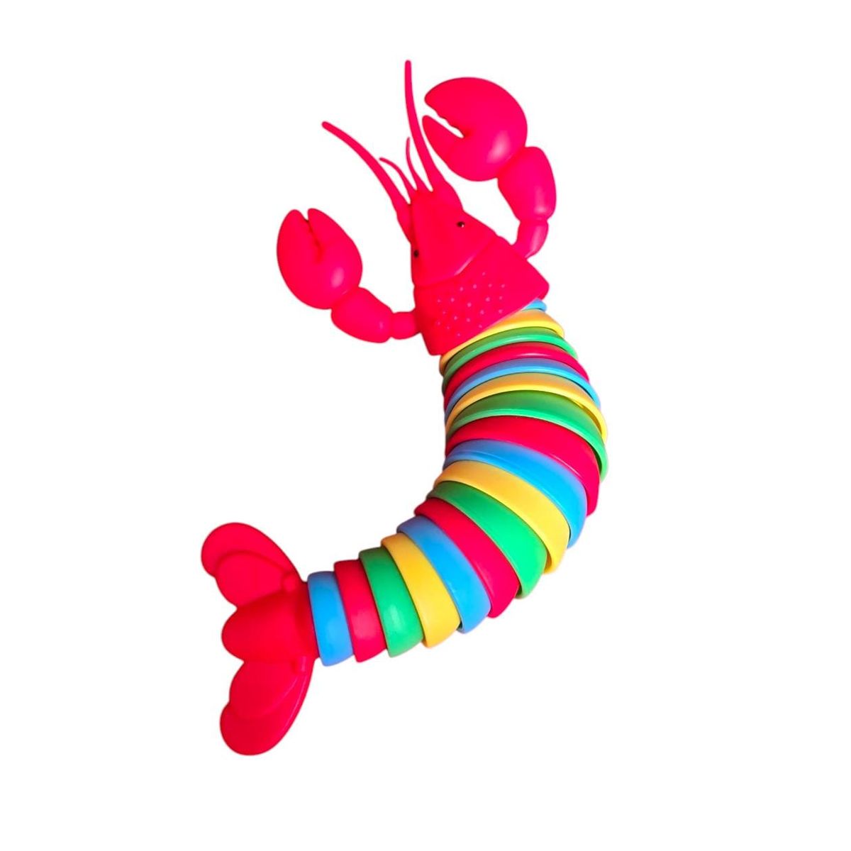 GENERICO - Langosta arcoiris juguete de estimulación TDAH y antiestrés