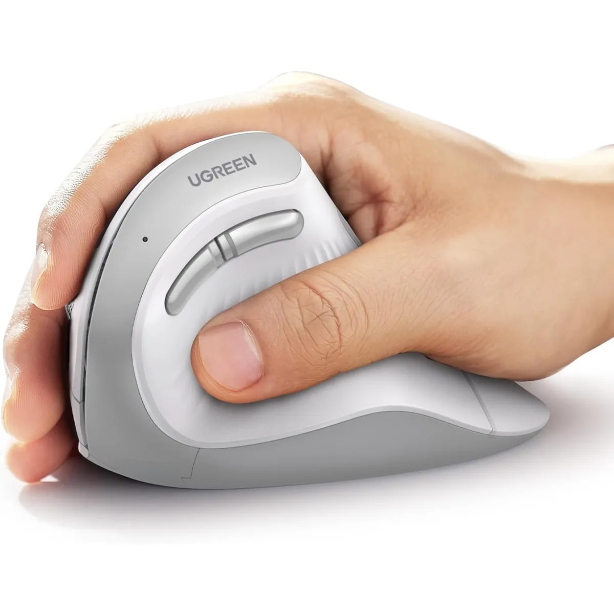 UGREEN - Ugreen Mouse Ergonomico Bluetooth 2.4G 4000dpi Blanco MU008 - 45759