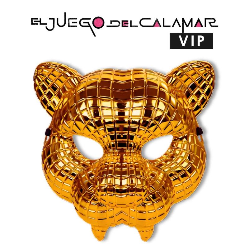 GENERICO - MÁSCARA VIP DEL JUEGO DEL CALAMAR