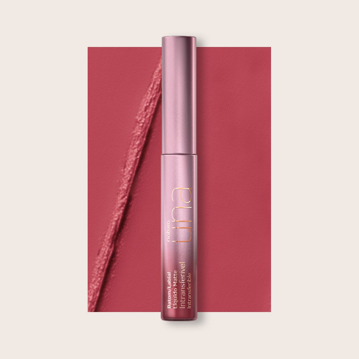NATURA - Labial Matte Intransferible NUDE 2C INTENSO Natura UNA