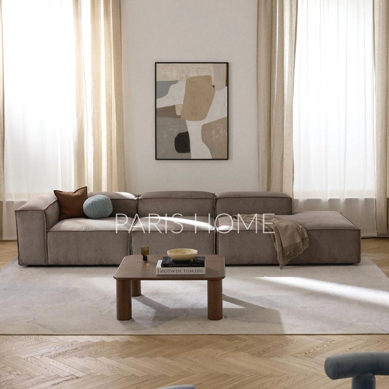 GENERICO - Seccional Izquierdo Divan Modular Grande Monarch Pana - Taupe