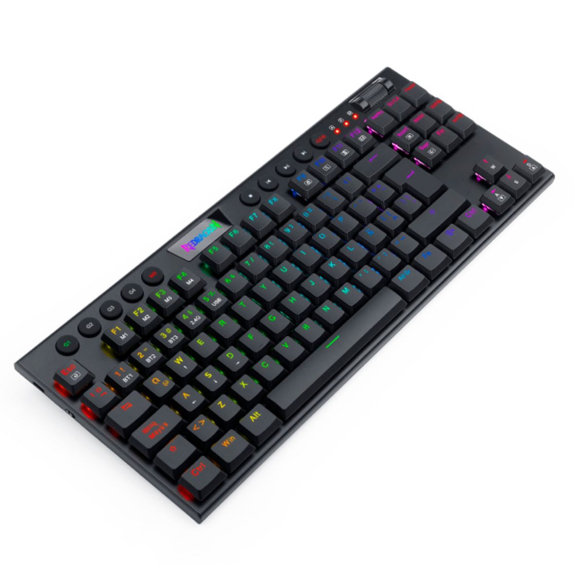 REDRAGON - Teclado Mecánico Redragon HORUS TKL K622-RGB-SP BLACK Cableado
