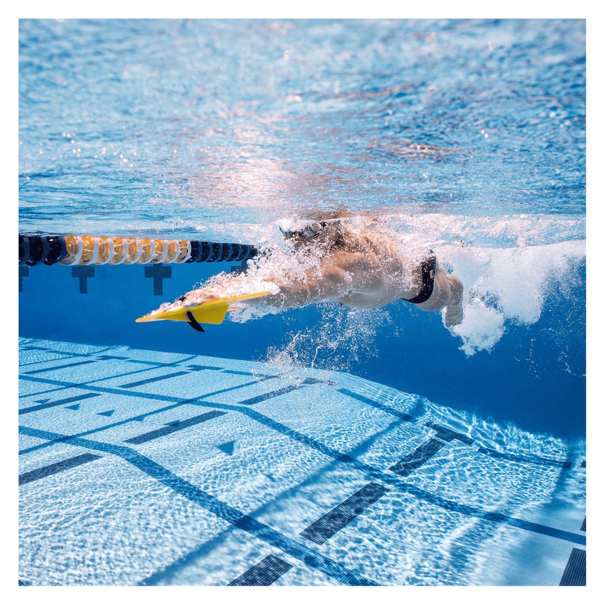 FINIS - Paletas de Natacion Finis Fresstyler Paddles Yellow Adulto