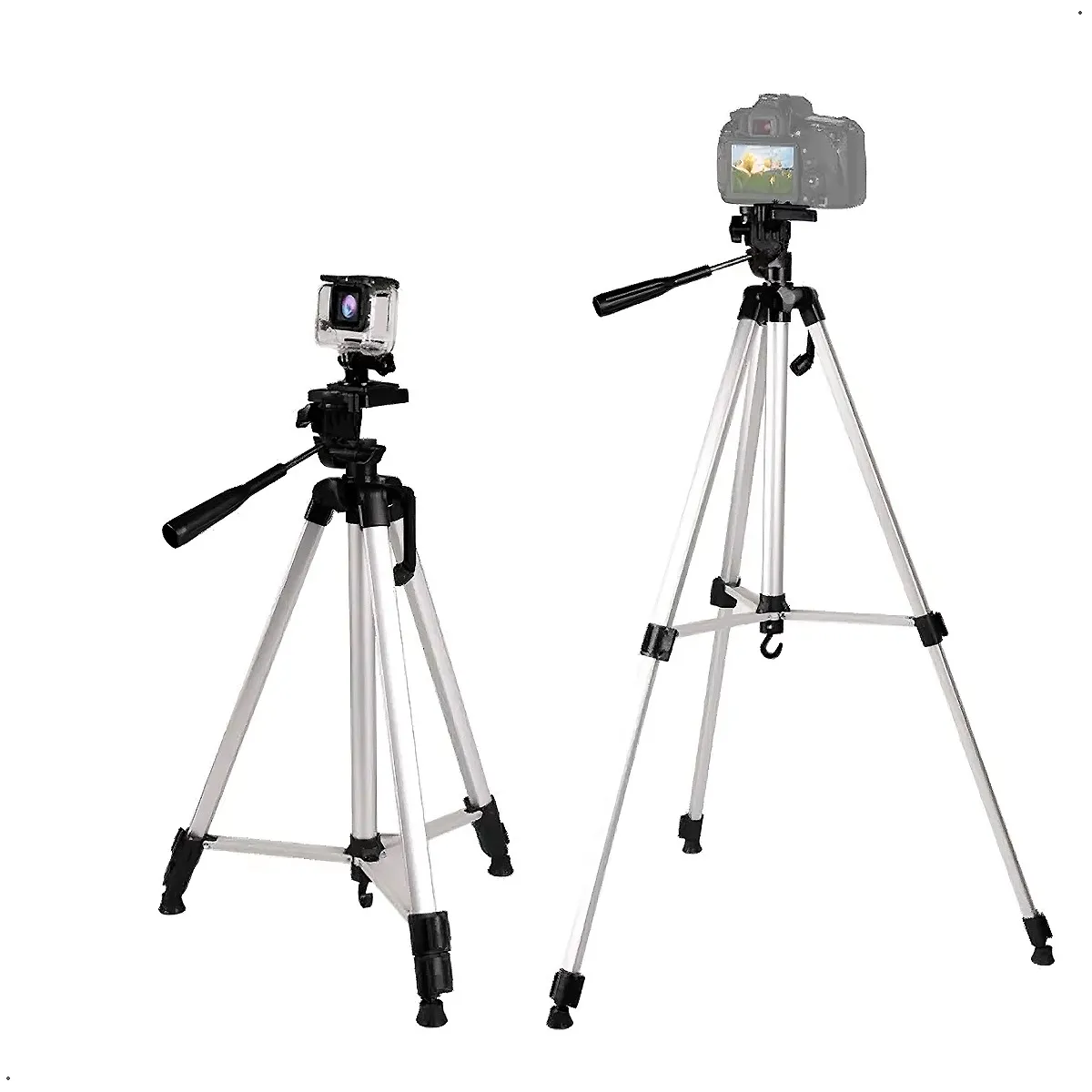 GENERICO - Trípode para Celular Cámara Profesional 1.35 mts en Aluminio 360