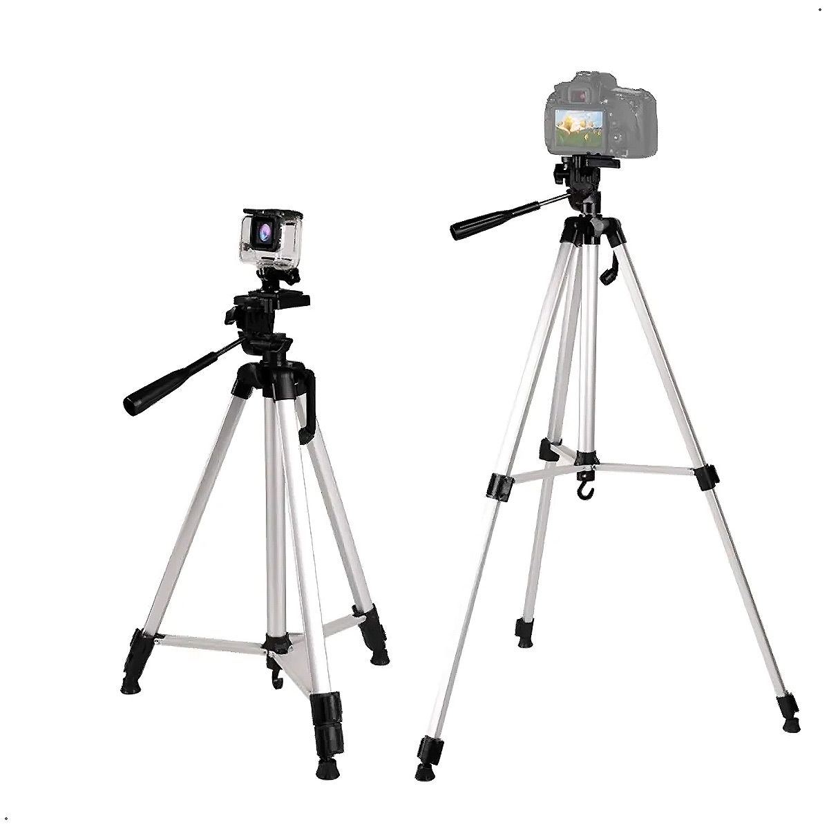 GENERICO - Trípode para Celular Cámara Profesional 1.35 mts en Aluminio 360