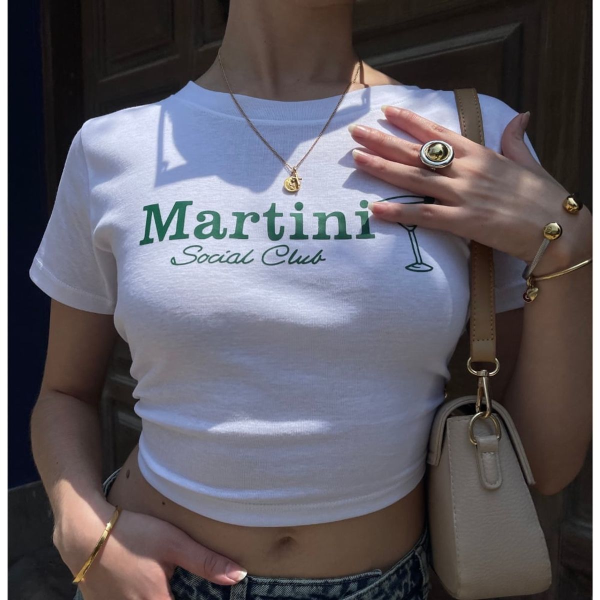 BETWEEN US - Polo BabyTee Martini Verde
