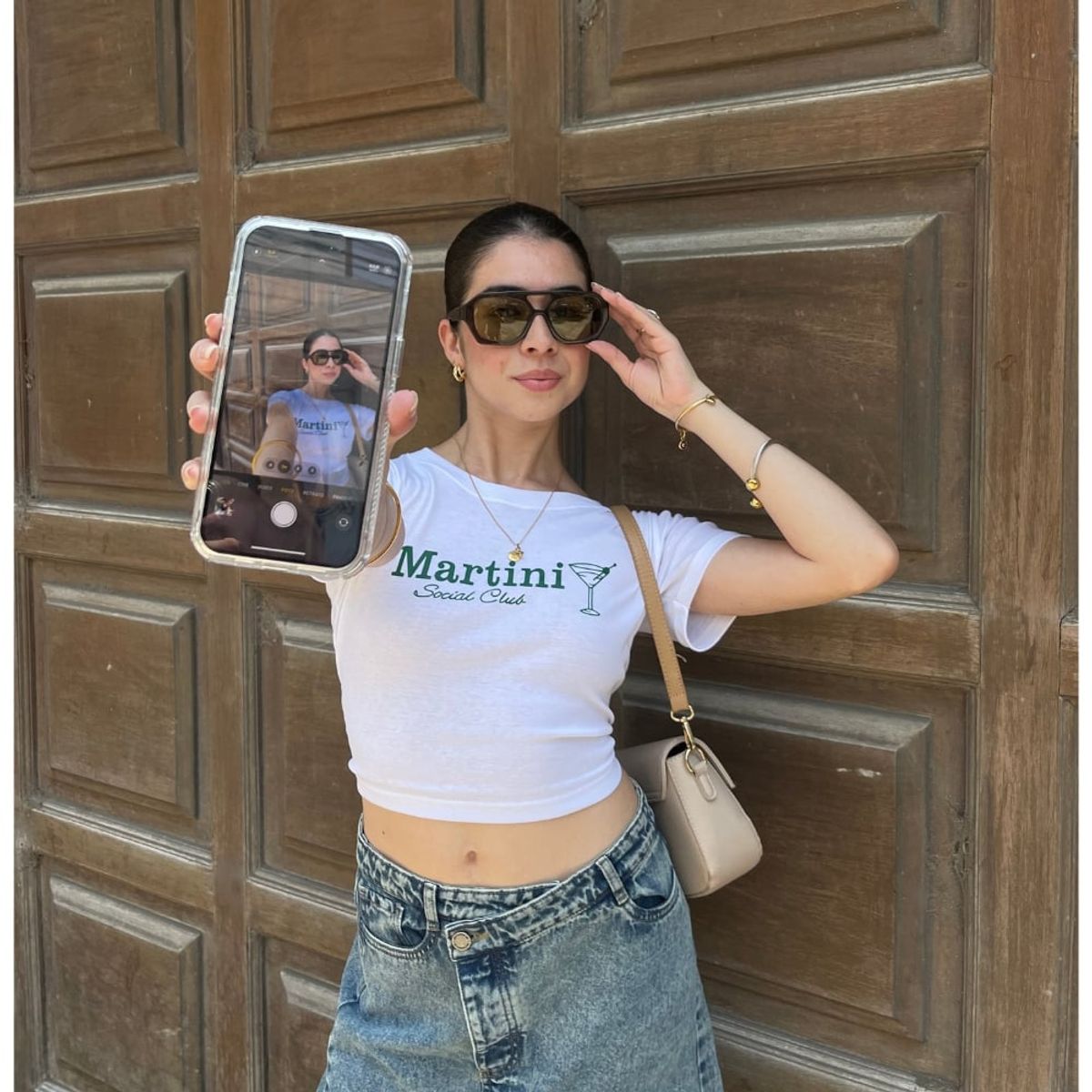 BETWEEN US - Polo BabyTee Martini Verde