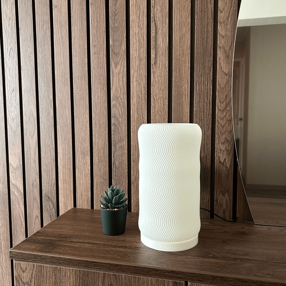 GENERICO - Lámpara Ondaris de impresión 3D