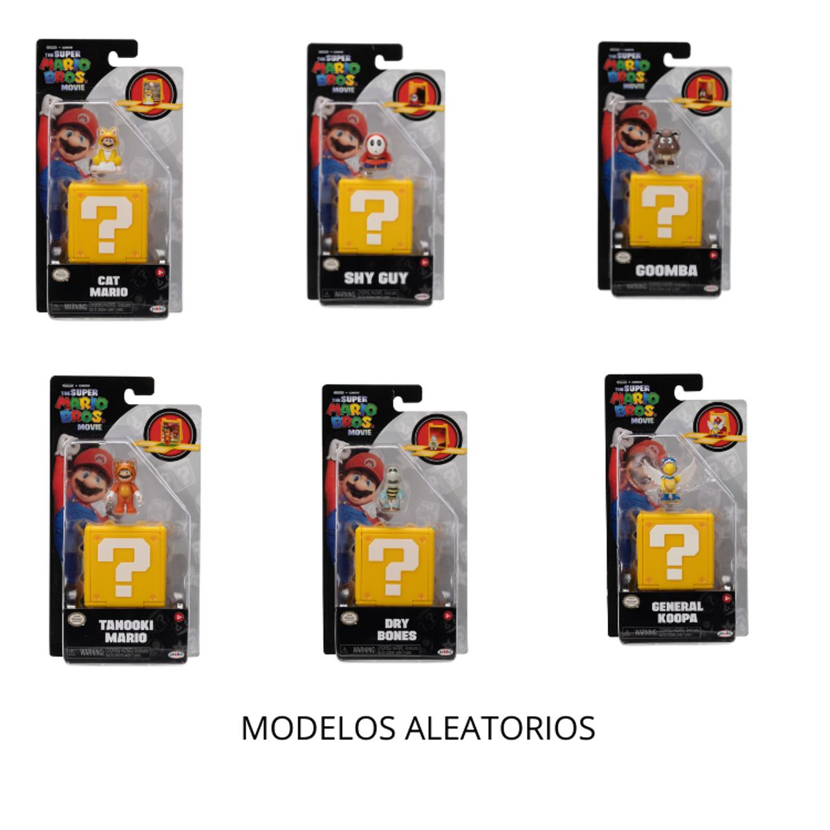 NINTENDO - SUPER MARIO MINI FIGURES ASST