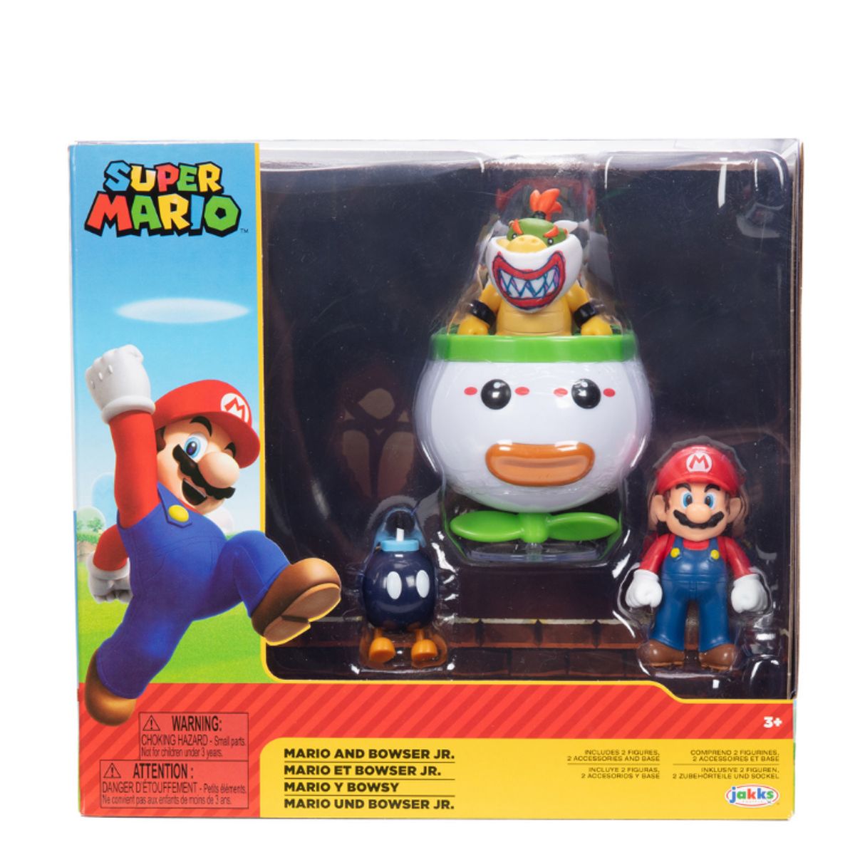NINTENDO - NITENDO 2 5" FIGURAS MARIO-BOWSER PLAYSET