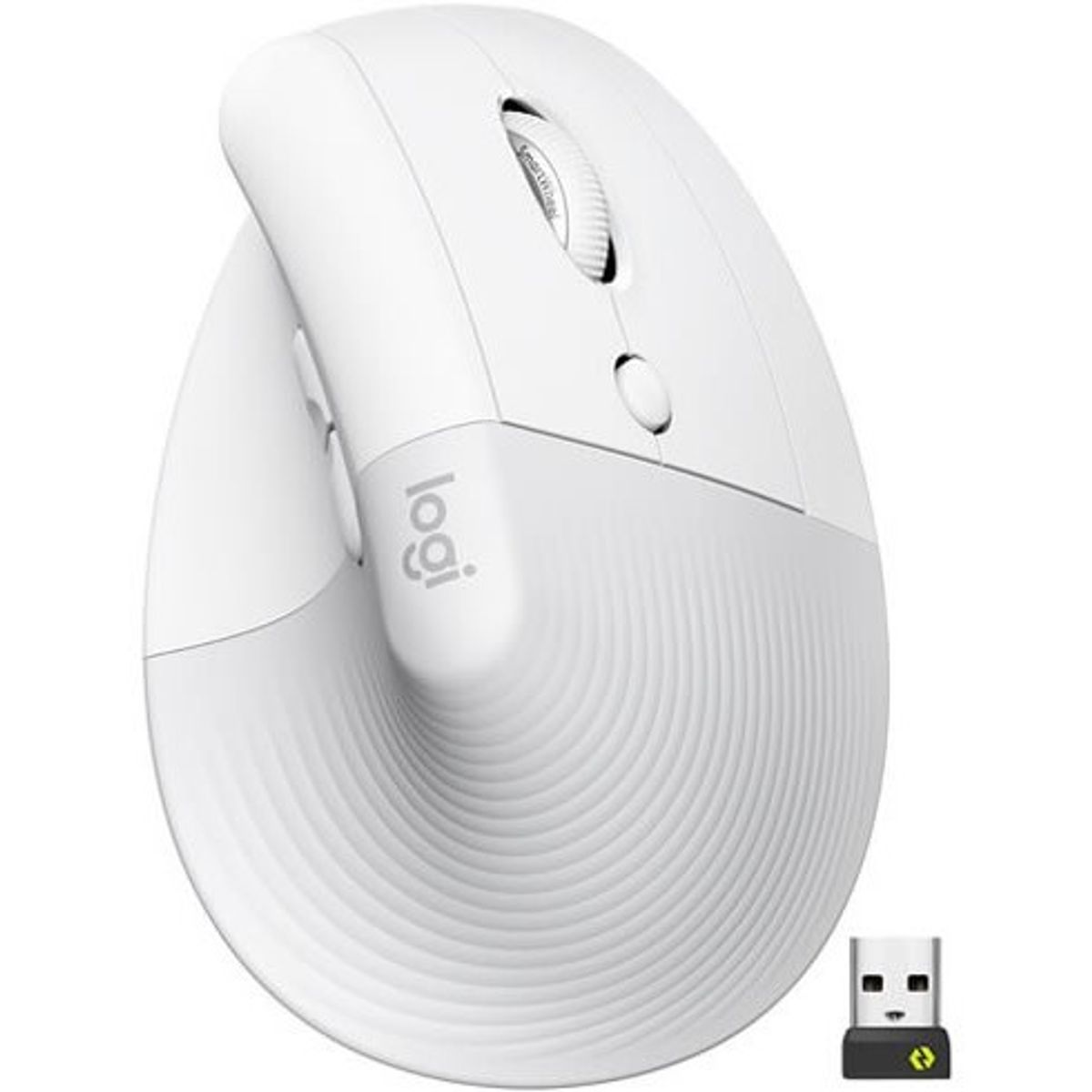LOGITECH - Mouse Logitech Vertical MX Lift Bluetooth Ergonómico - Blanco