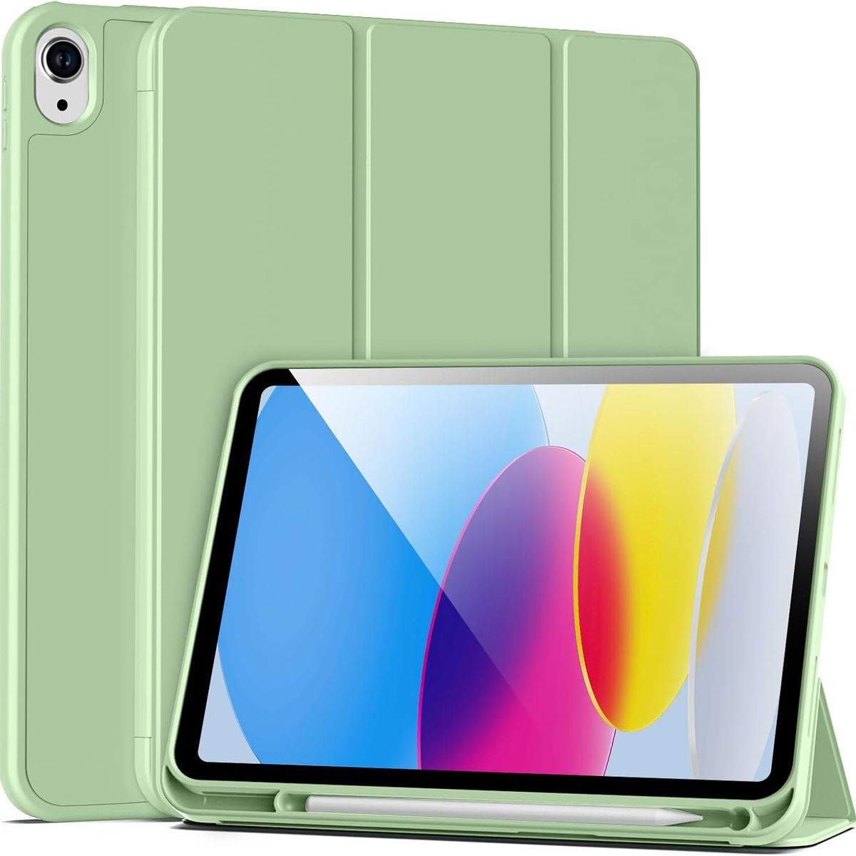 GENERICO - Funda Smart Case Para Pad Air 11 M3 2025  M2 2024 - Verde