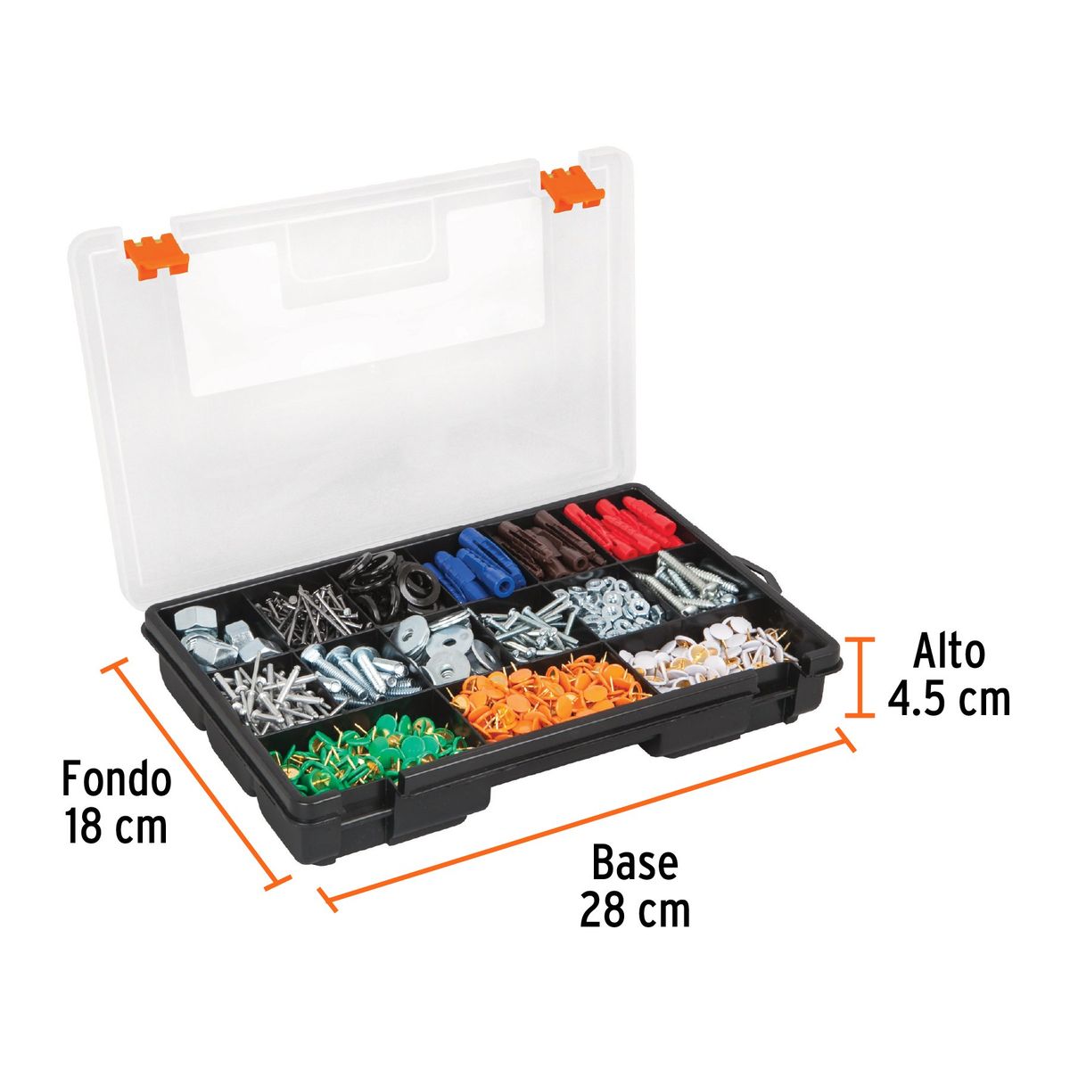 TRUPER - Organizador 11 Pulgadas 15 Compartimentos