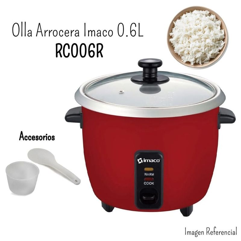 IMACO - Olla arrocera Imaco de 0.6 Lt. – RC006R