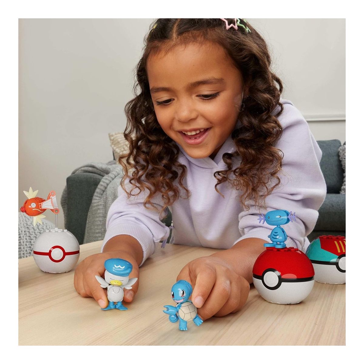 POKEMON - Mega Pokémon Tipo Agua 79 Bloques Magikarp, Squirtle ..