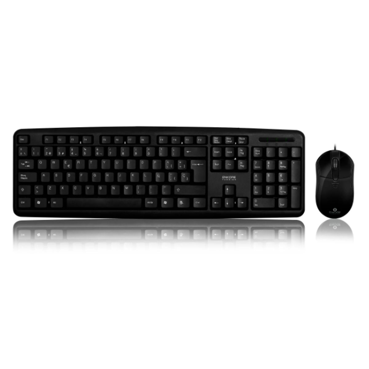 ENKORE - Kit FUSSION ENT502 Teclado + Mouse USB ENKORE