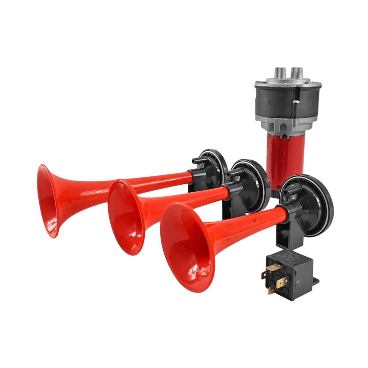 GENERICO - Claxon Musical de 3 Cornetas 24V