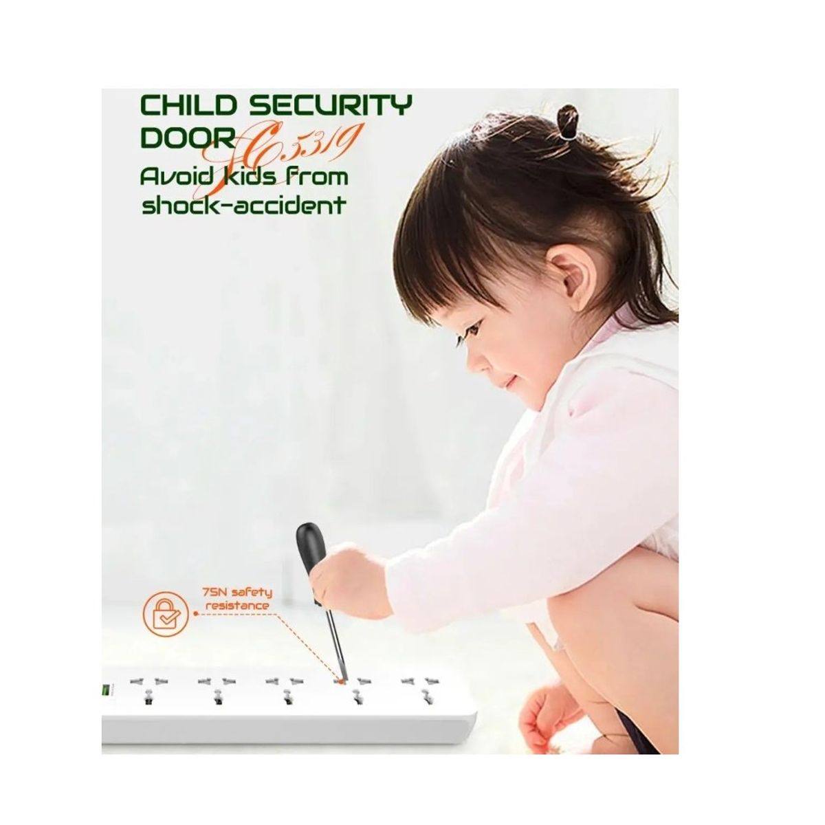 LDNIO - Extensión Tomacorriente Ldnio Sc5319 Socket Universal 38watts 2M