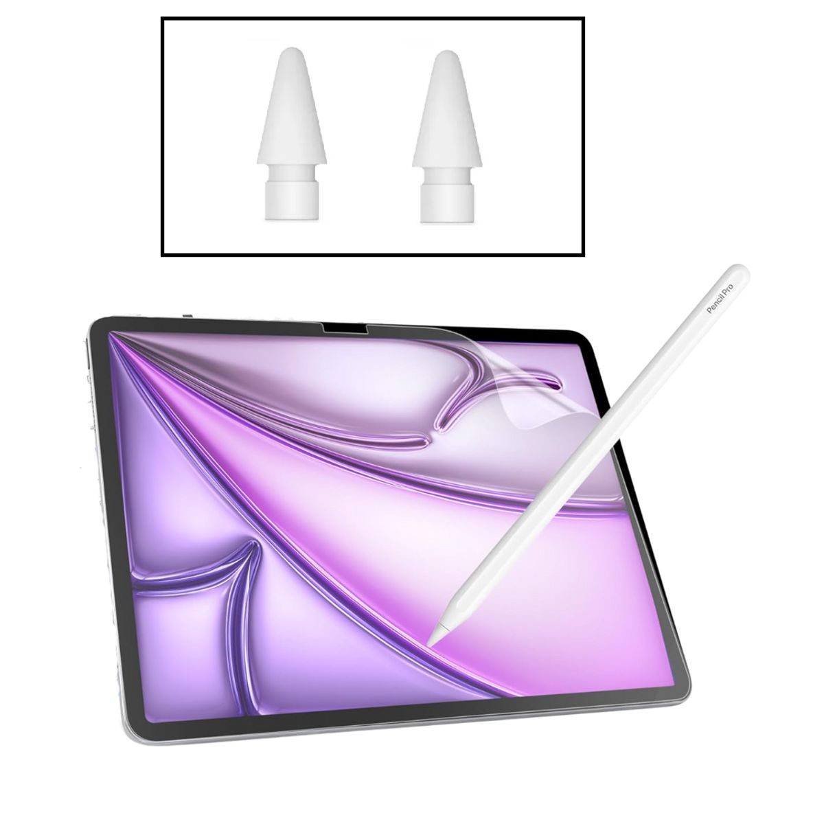 A BRAND - Mica Papel Paperlike Para iPad Air 7 M3 13 Del 2025 y Puntas